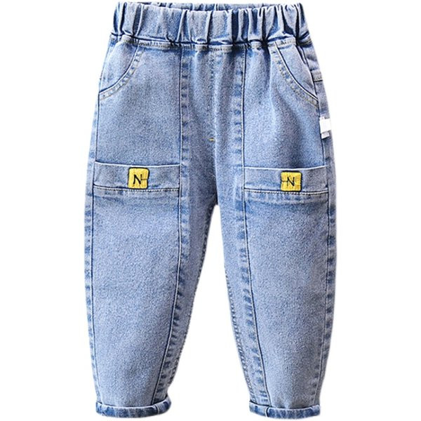 Blugi stretch baieti cu buzunar