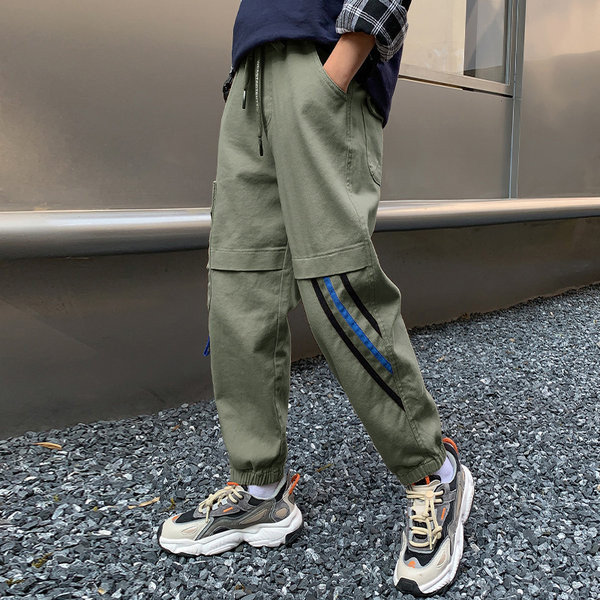 Naujo modelio kelnės berniukams su raišteliais ir kišene tinkančios kasdieniam gyvenimui