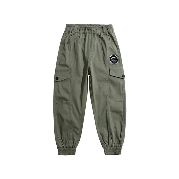 Dječje hlače s džepom u dvije boje