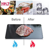 1 buc Tavă de dezghețare rapidă pentru dezghețare rapidă pentru dezghețare rapidă a alimentelor din carne și fructe. Placă de dezghețare rapidă.