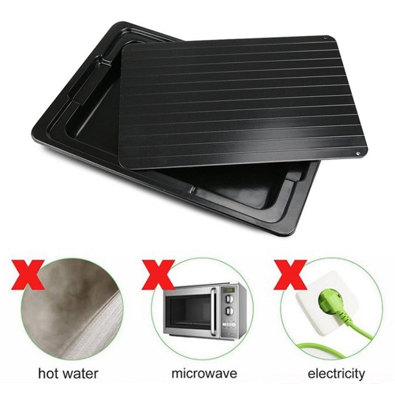 Ladica za brzo odmrzavanje Odmrzavanje Smrznuta hrana Meso Voće Brzo odmrzavanje Tanjur Daska Odmrzavanje Kuhinjski alat Odmrzavanje hrane Odmrzavanje