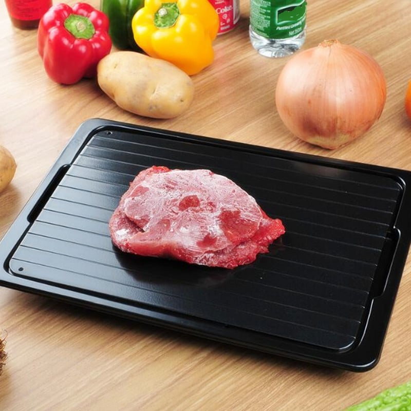 Ladica za brzo odmrzavanje Odmrzavanje Smrznuta hrana Meso Voće Brzo odmrzavanje Tanjur Daska Odmrzavanje Kuhinjski alat Odmrzavanje hrane Odmrzavanje