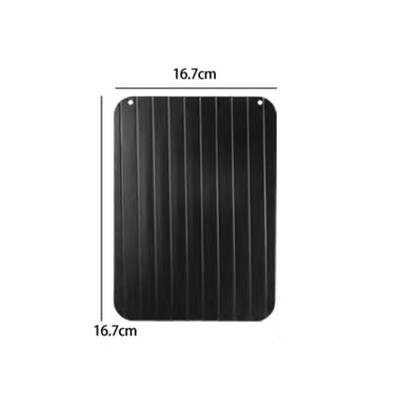 Gyors kiolvasztó tálca Gyors kiolvasztó tányér vágódeszka hornyos kialakítással Gyors kiolvadás Fagyasztott élelmiszer Hús Gyümölcs Konyhai Szerszám