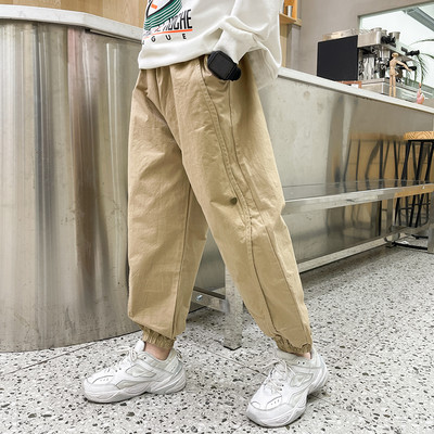 Plačios kelnės su kišene berniukams