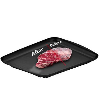 Πιάτο απόψυξης Κρέατα Βόειο κρέας Πλάκα απόψυξης Πλάκα απόψυξης γρήγορης απόψυξης 2,5 εκ. Πάχος xqmg Δίσκοι απόψυξης Εργαλεία και συσκευές κουζίνας