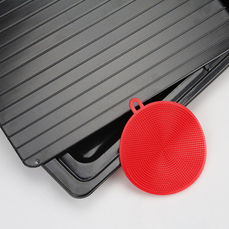 Tavă de dezghețare rapidă cu agent de curățare Carne congelată Dezghețare alimente Placă de dezghețare Placă Instrument de bucătărie CLH@8