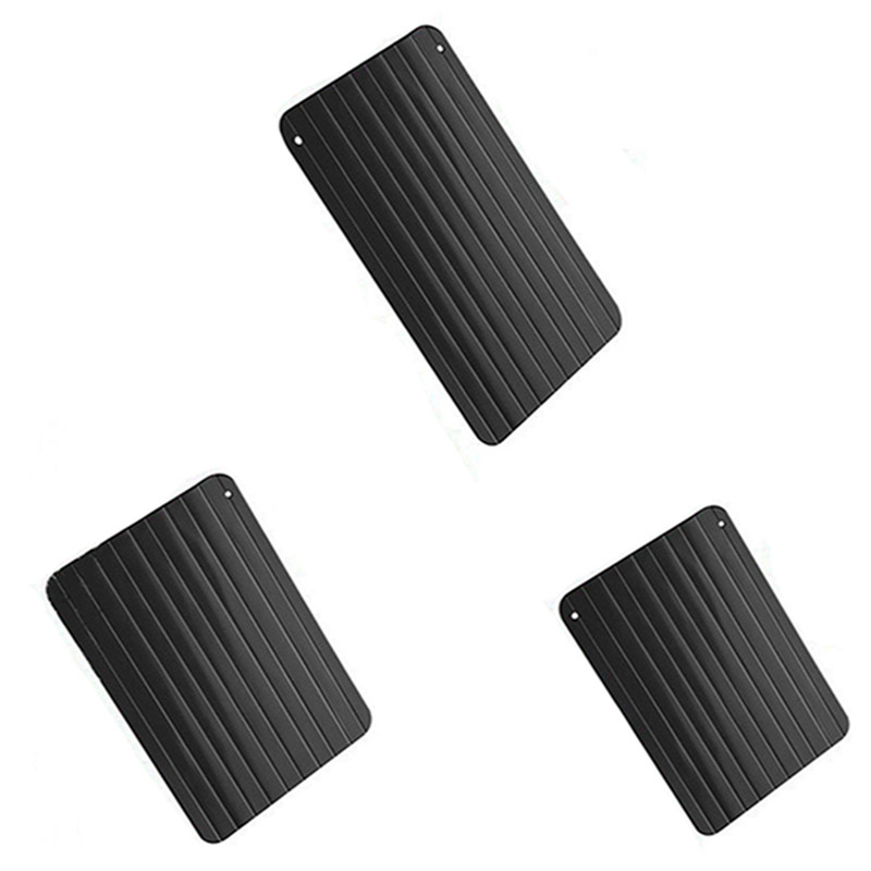 Gyors kiolvasztó tálca Gyors kiolvadás Fagyasztott élelmiszer Hús Gyümölcs Gyors Kiolvasztó tányér Deszka kiolvasztó tálca Kiolvasztás Mester konyhai eszközök