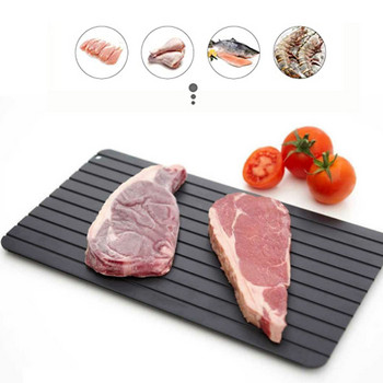 Тава за бързо размразяване Rapid Thaw Plate Magic Board for Food Meat Fruit Quick Thaw Тава за размразяване за Kitchen Gadget Tool