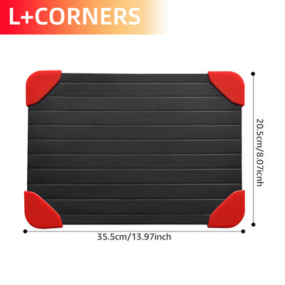 Tavă de dezghețare rapidă Dezghețați alimente congelate Carne fructe Dezghețare rapidă Placă Dezghețare Ustensile de bucătărie Ustensile Decongelare