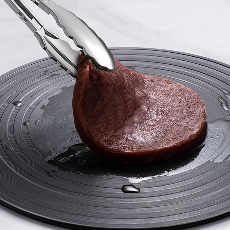 Atitirpinimo padėklas Virtuvė Šaldytas maistas Mėsa Jautiena Apvali atitirpinimo lėkštė Aliuminio lydinio plokštės Atšildymo virtuvės įtaiso įrankis