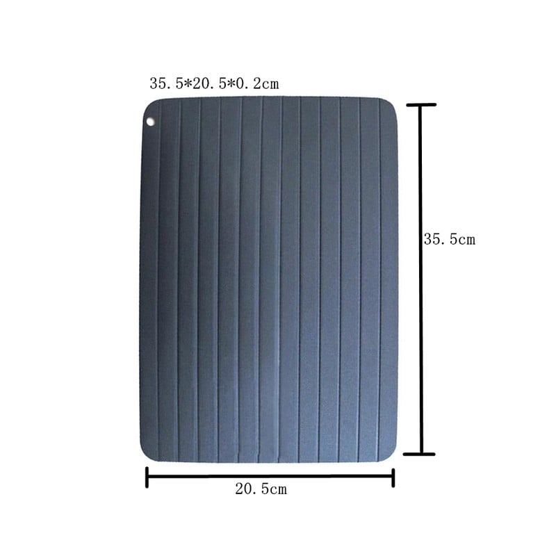 Ladica za brzo odmrzavanje Brzo odmrzavanje Tanjur Ploča Odmrzavanje Smrznuta hrana Meso Voće Brzo odmrzavanje Master Kitchen Gadgets