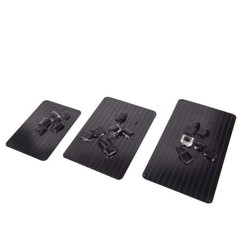 Nordic Fast Kiolvadó Tányér Konyhai Ételek Fagyasztott steak Hús Gyorsan Kiolvasztható Alumínium tányérok Otthoni dekorációs kiegészítők