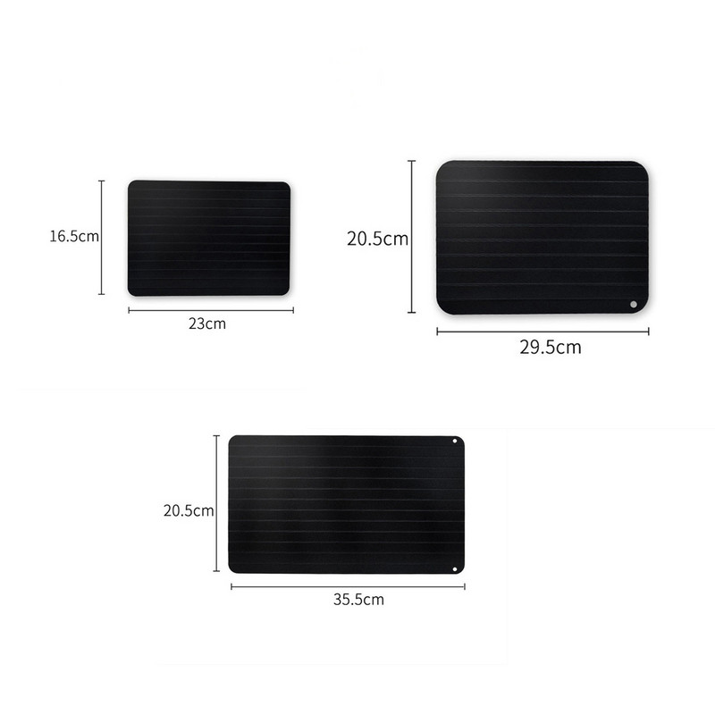 Accesorii de bucătărie Tavă de dezghețare rapidă Alimente congelate Carne Fructe Placă de dezghețare rapidă Placă de dezghețare Acasa Instrument de bucătărie