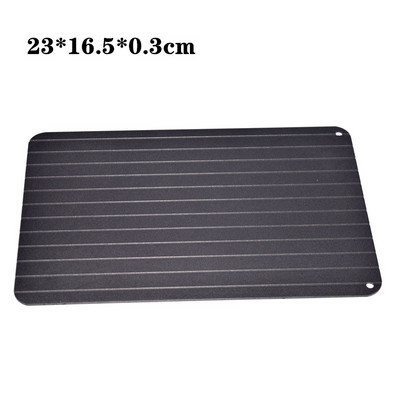 Greito atšildymo lenta Greito atitirpinimo lentos atitirpinimo padėklas Atitirpinti šaldytą maistą Mėsa Vaisiai Greito atšildymo lėkštė 3 mm atitirpinimo lentelė