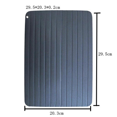 1 vnt Greito atšildymo padėklas Greito atšildymo šaldytų maisto produktų Mėsa Vaisiai Greito atšildymo lėkštės lentos atitirpinimo padėklas Atšildymo meistras virtuvės prietaisai