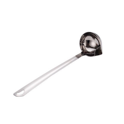 Nerūdijančio plieno riebalų separatorius, aliejaus separatorius, sriubos kaušelis, mėsos ir aliejaus nuėmimo sietelis virtuvei