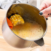 Mėsos aliejaus riebalų separatorius su rankena Daugiafunkcis 304 nerūdijančio plieno dviejų krypčių alyvos filtro dubuo virtuvės įtaisas