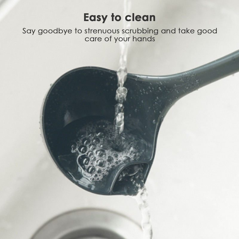 Aliejaus sietelis šaukštas koštuvas šaukštas virtuvės aliejaus separatorius alyvos vandens separatorius riebalų šalinimo įrankis sriuba gėrimų aliejus šaukštas kiaurasamtis