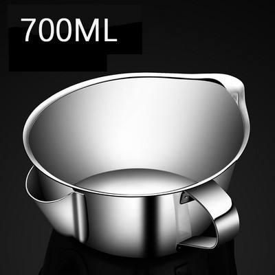 304 nerūdijančio plieno alyvos separatorius dubuo Alyvos separatorius alyvos filtras riebalų sriuba aliejaus riebalų separatorius sieteliai virtuvės įrankiai