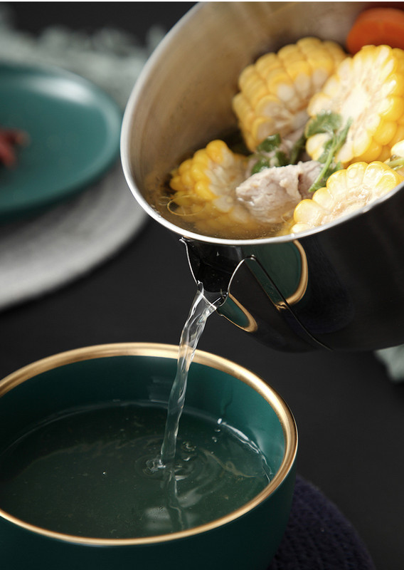 304 nerūdijančio plieno alyvos separatorius dubuo Alyvos separatorius alyvos filtras riebalų sriuba aliejaus riebalų separatorius sieteliai virtuvės įrankiai