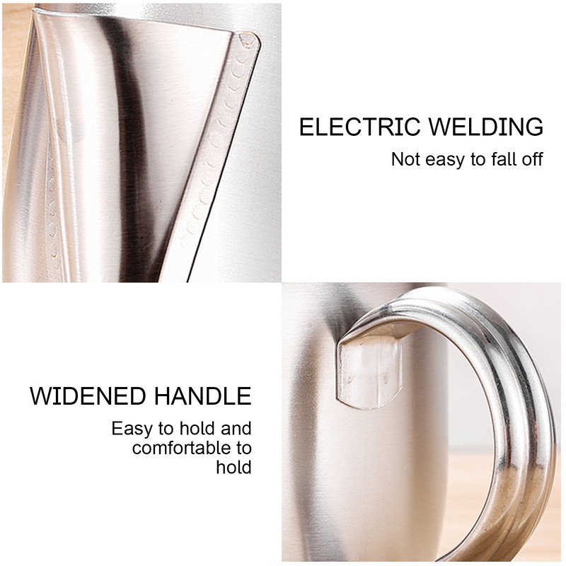 1000 ml nerūdijančio plieno sriubos aliejaus separatorius filtro koštuvas dubuo su dangteliu šepetėlis indelis virtuvės gaminimo įrankiai