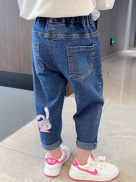 Alkalmi gyerekfarmer hímzéssel lányoknak