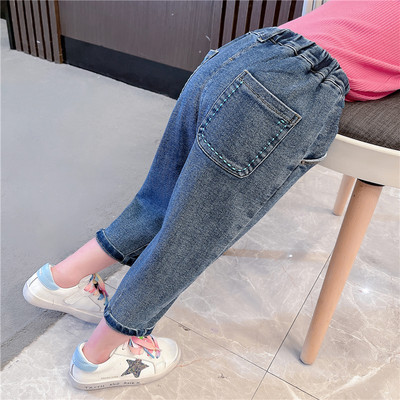 Zsebes őszi gyerek farmer lányoknak