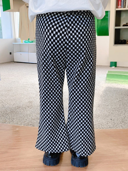 Gyerek szabadidő nadrág szalaggal lányoknak