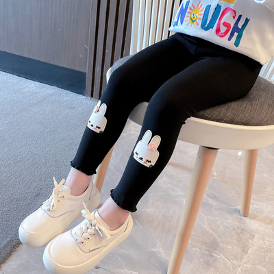 Medvilniniai ilgi antblauzdžiai mergaitėms - įvairių modelių