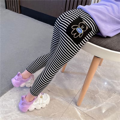 Medvilniniai ilgi antblauzdžiai mergaitėms - įvairių modelių