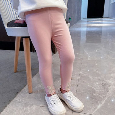 Medvilniniai ilgi antblauzdžiai mergaitėms - įvairių modelių