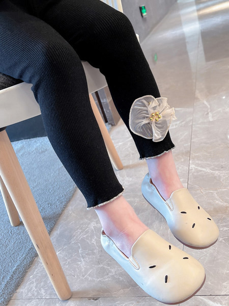 Vaikiški laisvalaikio antblauzdžiai su puošmena mergaitėms