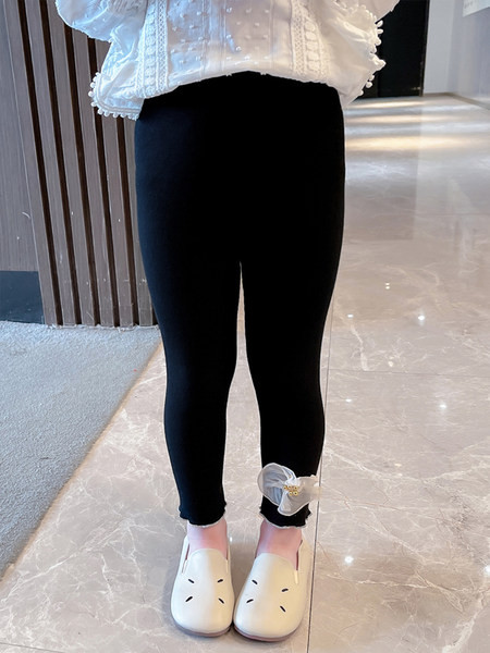 Vaikiški laisvalaikio antblauzdžiai su puošmena mergaitėms