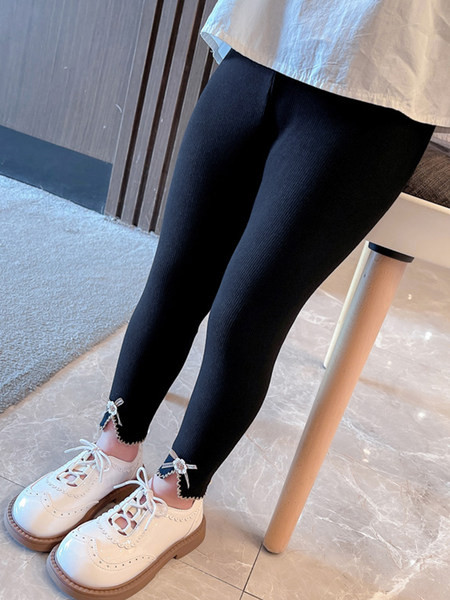 Gyermek sport leggings lányoknak szalaggal