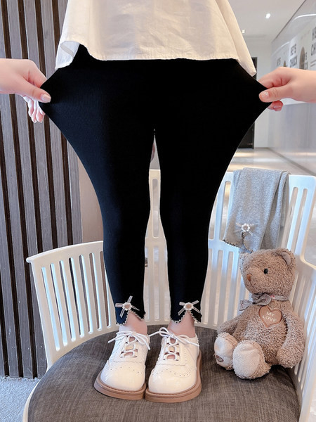 Gyermek sport leggings lányoknak szalaggal