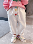 Vaikiškos laisvalaikio kelnės mergaitėms