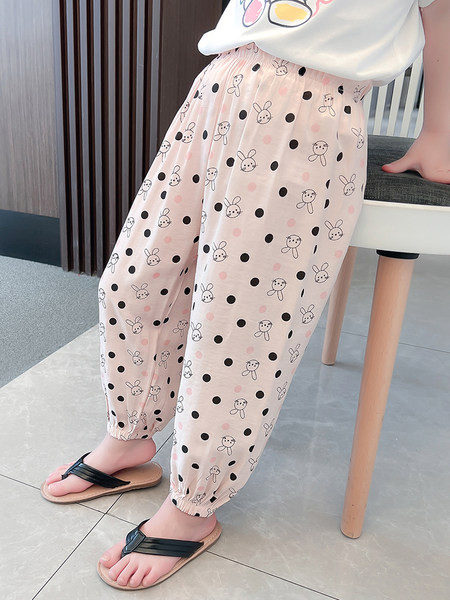 Vaikiškos margintos kelnės mergaitėms