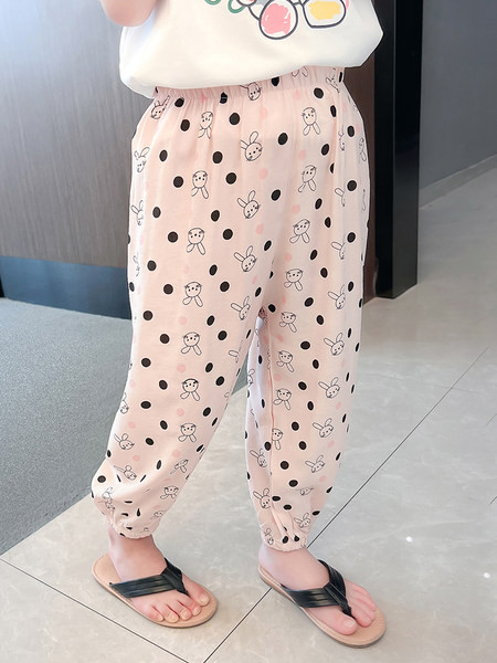 Vaikiškos margintos kelnės mergaitėms