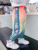 Vaikiškos vaikiškos vaikiškos sportinės kelnės