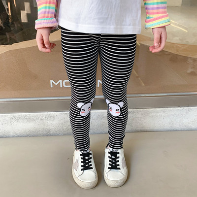 Dječje ležerne tajice s vezom za djevojčice