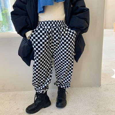 Alkalmi gyereknadrág zsebbel lányoknak