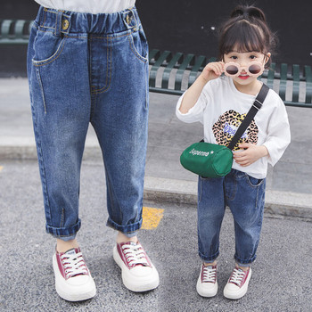 Детски ежедневни дънки с джоб 