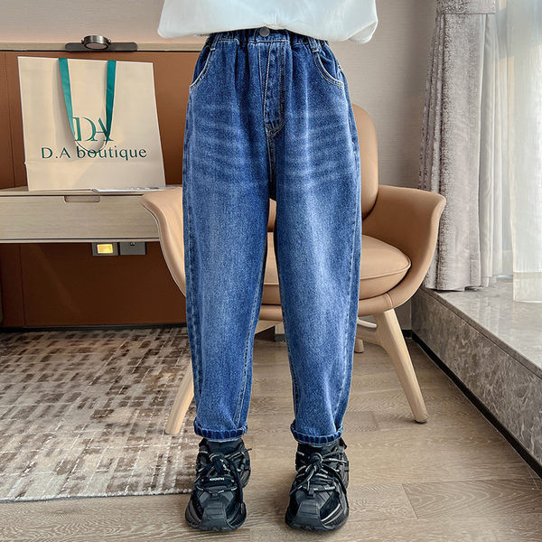 Dječje traperice za djevojčice s vezom