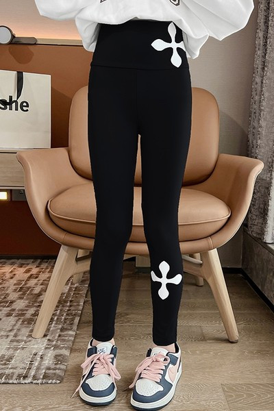 Jambiere casual pentru copii cu imprimeu