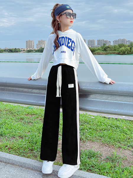 Partea de jos sport pentru fete cu piping