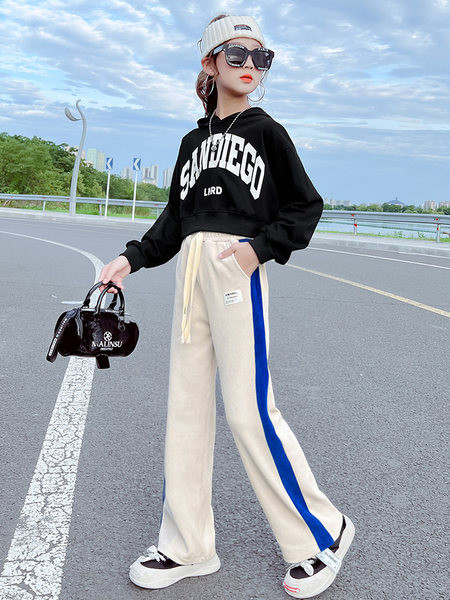 Partea de jos sport pentru fete cu piping