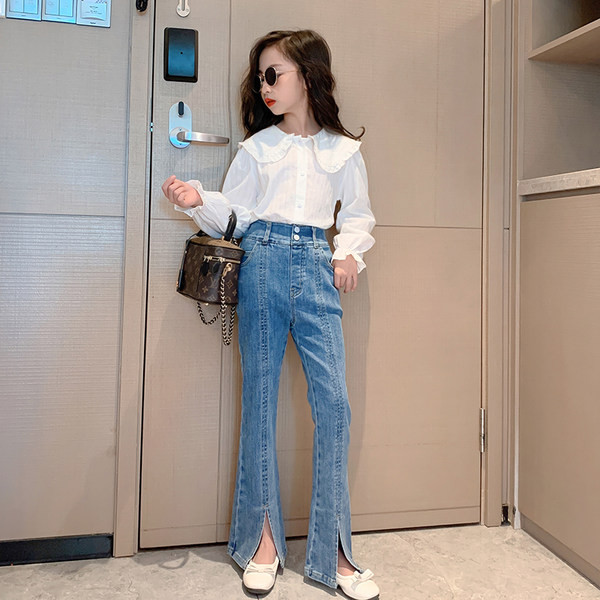 Blugi pentru fete pentru copii