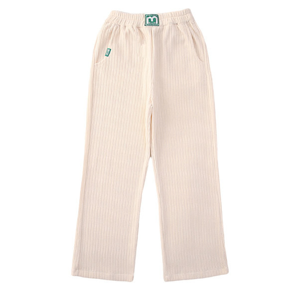 Dviejų spalvų vaikiškos kelnės su kišene