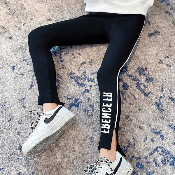 Elastične dječje tajice s natpisom za djevojčice