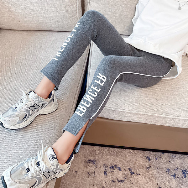 Elastične dječje tajice s natpisom za djevojčice